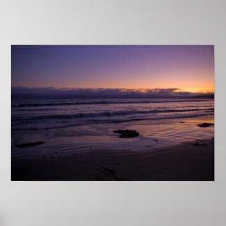 Cayucos Beach Sunset Posters
