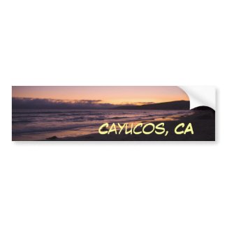 Cayucos, CA 2 Bumper Sticker