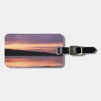 Cayuga Lake Sunset Luggage Tags
