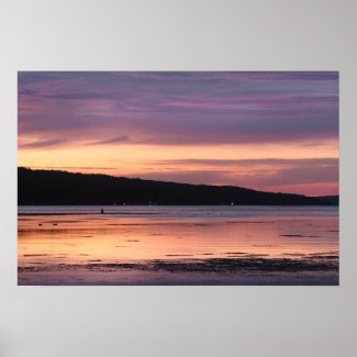 Cayuga Lake Sunset Poster