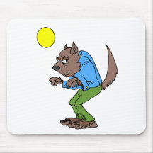 Caza del hombre lobo tapetes de ratones