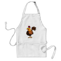 CB- Funny Rooster Apron