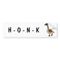 CB- Goose Honkinging Bumper Sticker