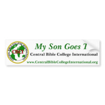 CBCI Central Bible College International bumper stickers by cbcintl CBCI Central Bible College International bumper stickers