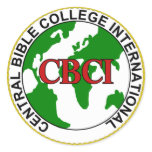 CBCI Central Bible College International Round Stickers