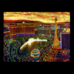 CBjork Las Vegas City Of Gold posters