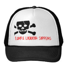 CC0029, TAMPA LIQUOR SIPPERS MESH HAT