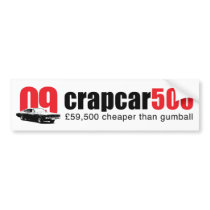 CC500 bumper sticker White bumper stickers