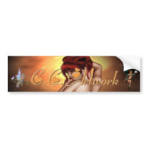 CC Artwork Bumpersticker Bumper Stickers