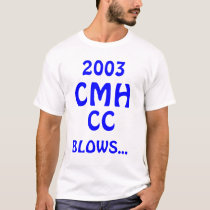CC Blows #2 t-shirts