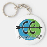 CC Cross Country - Because I CAN!! Key Chains