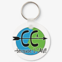 CC Cross Country - Because I CAN!! keychains