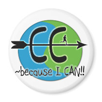CC Cross Country - Because I CAN!! magnets by sportsstuff CC Cross Country - Because I CAN!! magnets