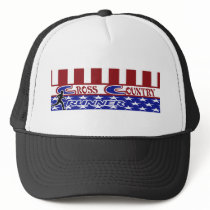CC CROSS COUNTRY PATRIOTIC COLORS hats