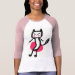 Ladies 3/4 Sleeve Raglan (Fitted)