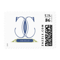 CC Entwined Monogram stamps