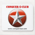 CC Logo Mousepad by conquerclub CC Logo Mousepad