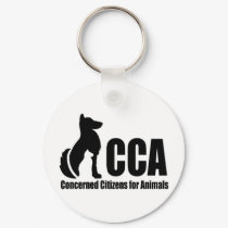CCA Logo keychains by Concerned4Animals CCA Logo keychains
