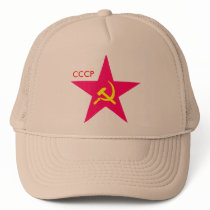 CCCP Red Star Hammer & Sickle Cap hats