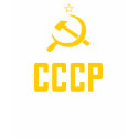 T-shirt da obscuridade de CCCP/USSR