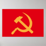 cccp ussr hammer and sickle posters