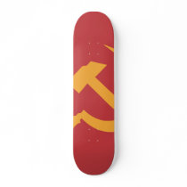 cccp ussr hammer and sickle skateboards