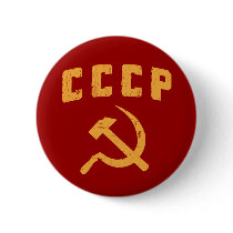 cccp vintage russian ussr hammer and sickle buttons