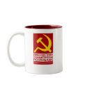 CCCP with Hammer and Sickle mugs by tshirtypoo CCCP with Hammer and Sickle mugs