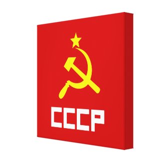 CCCP Wrapped Canvas