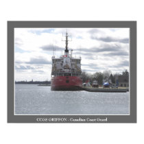 CCGS GRIFFON - Canadian Coast Guard posters by joelor CCGS GRIFFON - Canadian Coast Guard posters