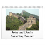 CCHMC John and Denise Vacation Planner Wall Calendars