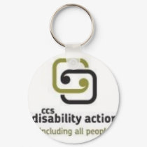 CCS Disability Action keychains