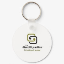 CCS Disability Action keychains