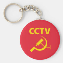 CCTV Flag Keychains