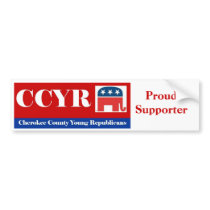 CCYR_LogoJPG, Proud Supporter bumper stickers