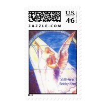 CD art for Bobby Kent's Gospel CD Postage Stamp