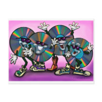 CD Gang postcards by FunGraphix CD Gang postcards