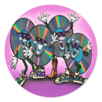 CD Gang stickers by FunGraphix CD Gang stickers