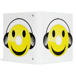 CD smiley 3 Ring Binders