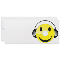 CD Smiley Personalized Invitations