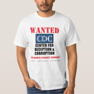 CDC AUTISM Protest Rally Vaccine Injury SIDS Anti T Shirt
