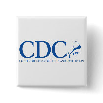 CDC PINBACK BUTTONS