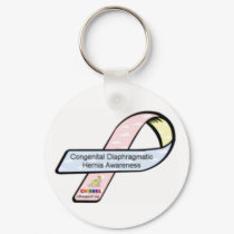 CDH Awareness Ribbon Keychain