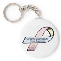 CDH Awareness Ribbon Keychain