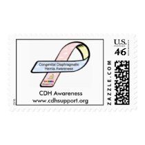CDH Awareness Ribbon Postage Stamp by cherubs CDH Awareness Ribbon Postage Stamp
