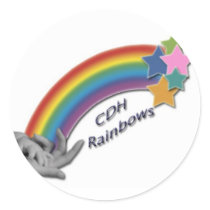 CDH Rainbows Small Sticker Sheet