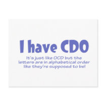CDO POSTCARD