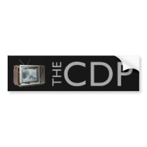 CDP Bumper Sticker bumper stickers by ryanmediocre CDP Bumper Sticker bumper stickers