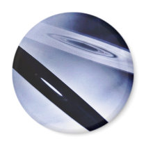 Cds Shadow Black And White Refrigerator Magnet