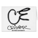 CE Crisher Entertainment Greeting Card